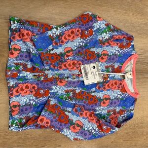 Kate Quinn Vivid Floral Long Sleeve Cardigan